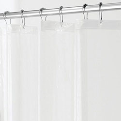 Inter Design Mildew Free PEVA 3 Gauge Shower Liner