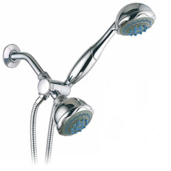 Hydroluxe Deluxe 24-setting Dual Shower-Head Combo