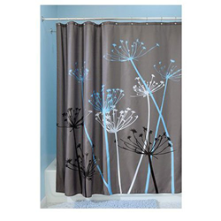 InterDesign Thistle Fabric Shower Curtain