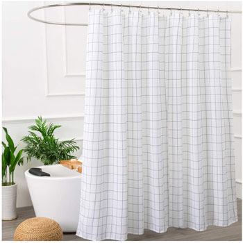 Aimjerry Fabric Shower Curtain